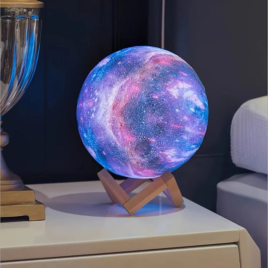 Lámpara 3D galaxia